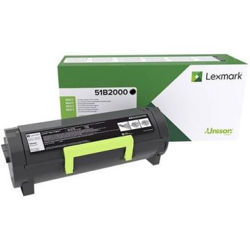 Toner return program Lexmark nero  51B2000