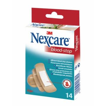 Cerotti Nexcare Blood Stop assortiti in 3 misure assortiti Conf. 14 cerotti - 7100301431