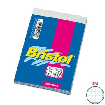 Blocco punto metallico Blasetti Bristol - 70 ff A7 - quadr. 5 mm 1025