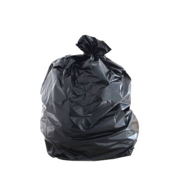 Sacchi immondizia per rifiuti inorganici Rolsac 130 L 90x120 cm - 50 µm nero - conf. da 200 pezzi - 20705