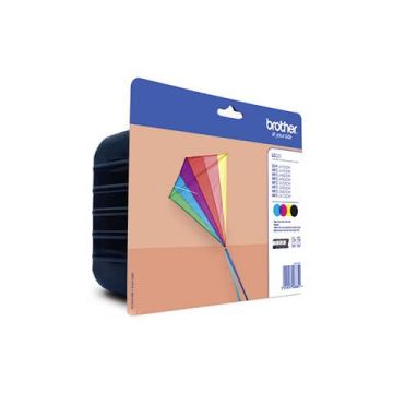 Cartucce inkjet blister LC-223 Brother n+c+m+g Conf. 4 - LC-223VALBP