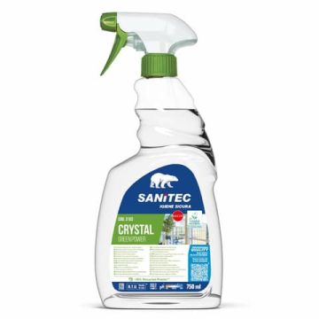 Sgrassatore per vetri Green Power Sanitec 750 ml 3102