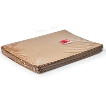 Carta da pacco Rex-Sadoch 100x140 cm 80 g/m² Kraft avana - Conf. 50 fogli piegati 50x35 cm - CK50AAVN