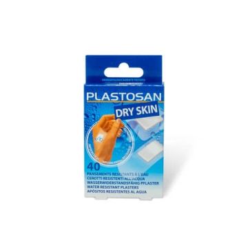 Cerotti trasparenti impermeabili Plastosan Dry skin - assortiti conf. 40 pz - CER041