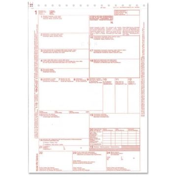 Lettera di vettura Internazionale (CMR) a 5 copie O.C.L. snap out - 21,6x31 cm conf. 50 pz - 0102