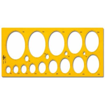 Maschera per ellissi 8÷75 mm Arda -  7135