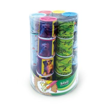 Temperatatite lattina Lebez con serbatoio 2 fori - conf. 24 pz - 334