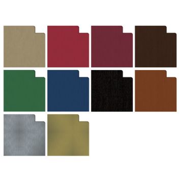 Box carta regalo Ecocolor kraft Rex-Sadoch - conf. 50 pezzi - colori dark - 733J1DAR