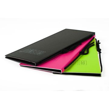 Portamenu' in PP Lebez a 10 tasche - 33x14 cm - nero - 80560N