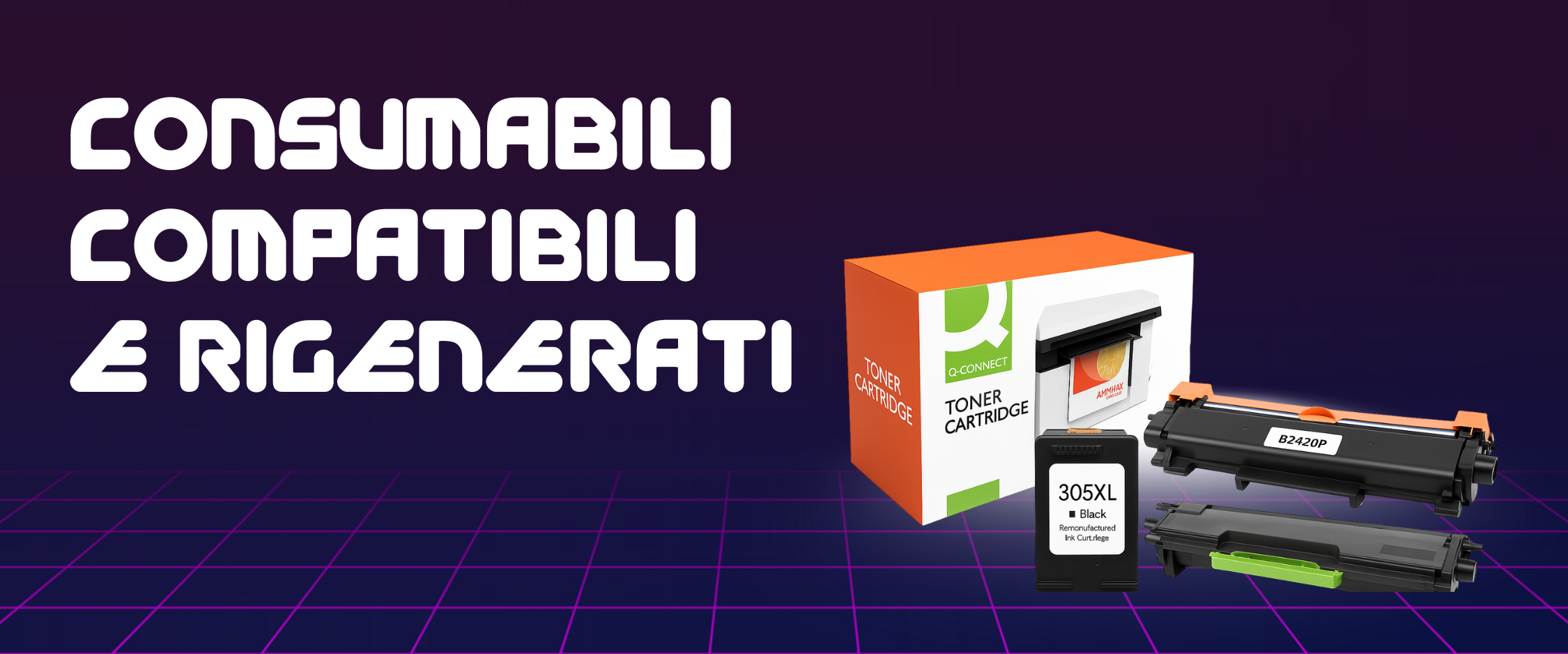 Toner e cartucce: convenienza senza compromessi!