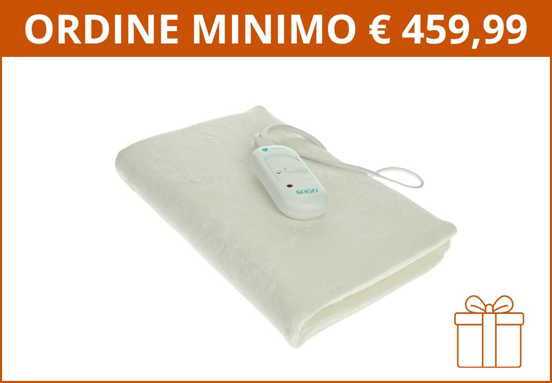 Cuscino riscaldante - ordine minimo 459,99 euro